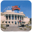 Theme dining at the famous Planet Hollywood Restaurant