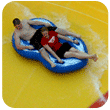 Plunge Bowl high above the Waterpark