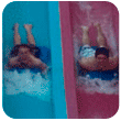 Extreme Slide Racing at the Fallsview Waterpark