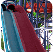Kids love to rase at the Fallsview Waterpark