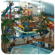 The Tipping Bucket surprises and delights! Stand below as a thousand gallons of water dumps from above