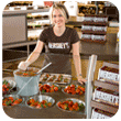 Smiling faces greet you at the Hershey Store