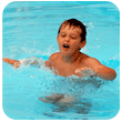 Slam Dunk at the Activity Pool
