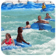 Niagara Falls Canada Tidal Wave Pool Fun