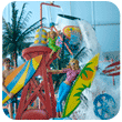Niagara Tipping Bucket at the Fallsview Indoor Waterpark