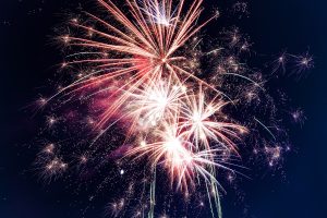 Niagara Falls fireworks show.